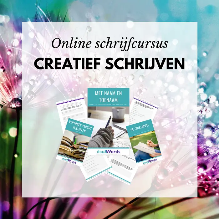 Online schrijfcursus 'Creatief schrijven'